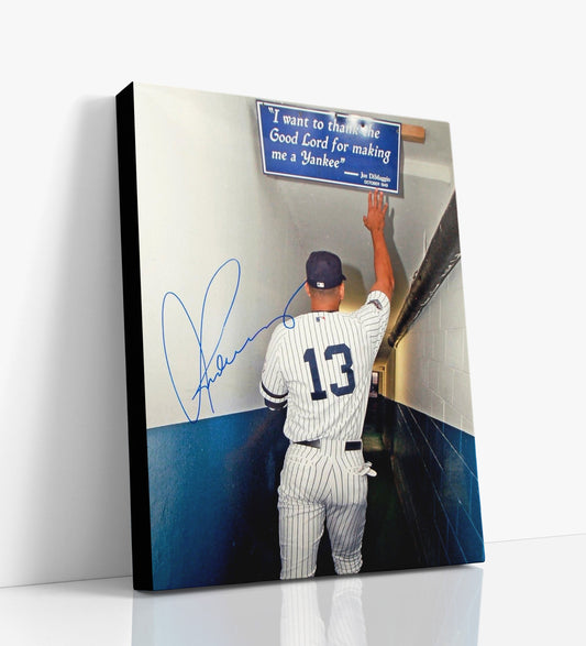 Alex Rodriguez Autograph Print - Yankee Tunnel - Thank the Lord