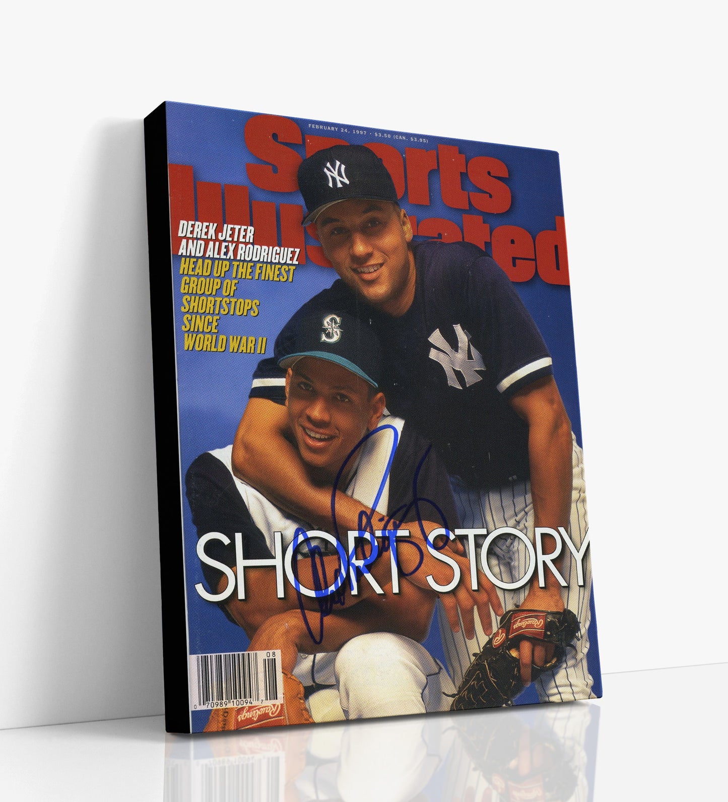 Alex Rodriguez Autograph SI Print - Short Story - Young Stars Shine