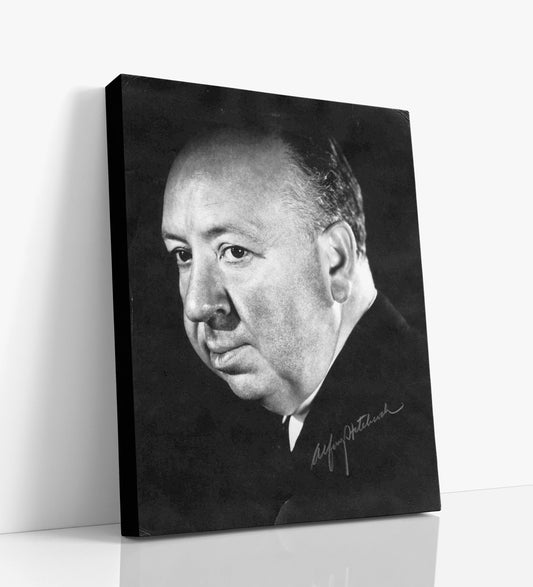 Alfred Hitchcock - Director Canvas - Autograph Canvas