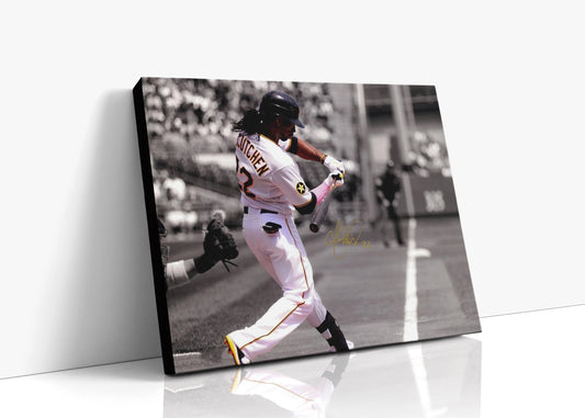 Andrew McCutchen Autograph Print - Swing in Color - Cutch Power