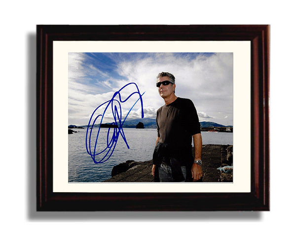 Anthony Bourdain - Travel Icon - Autograph Print