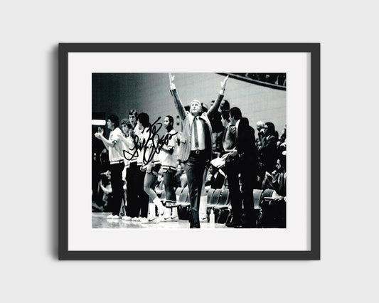 Arizona Autograph Print - Lute Olson - Desert Dynasty Coach