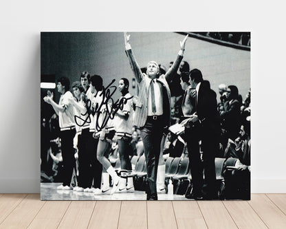 Arizona Autograph Print - Lute Olson - Desert Dynasty Coach
