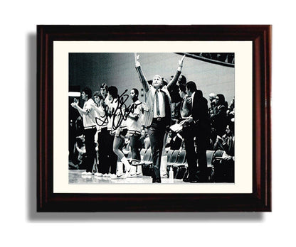 Arizona Autograph Print - Lute Olson - Desert Dynasty Coach