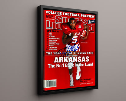 Arkansas Autograph Print - Darren McFadden - Razorback Rocket