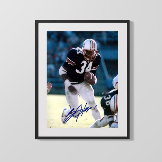 Auburn Autograph Print - Bo Jackson Run - Power Back