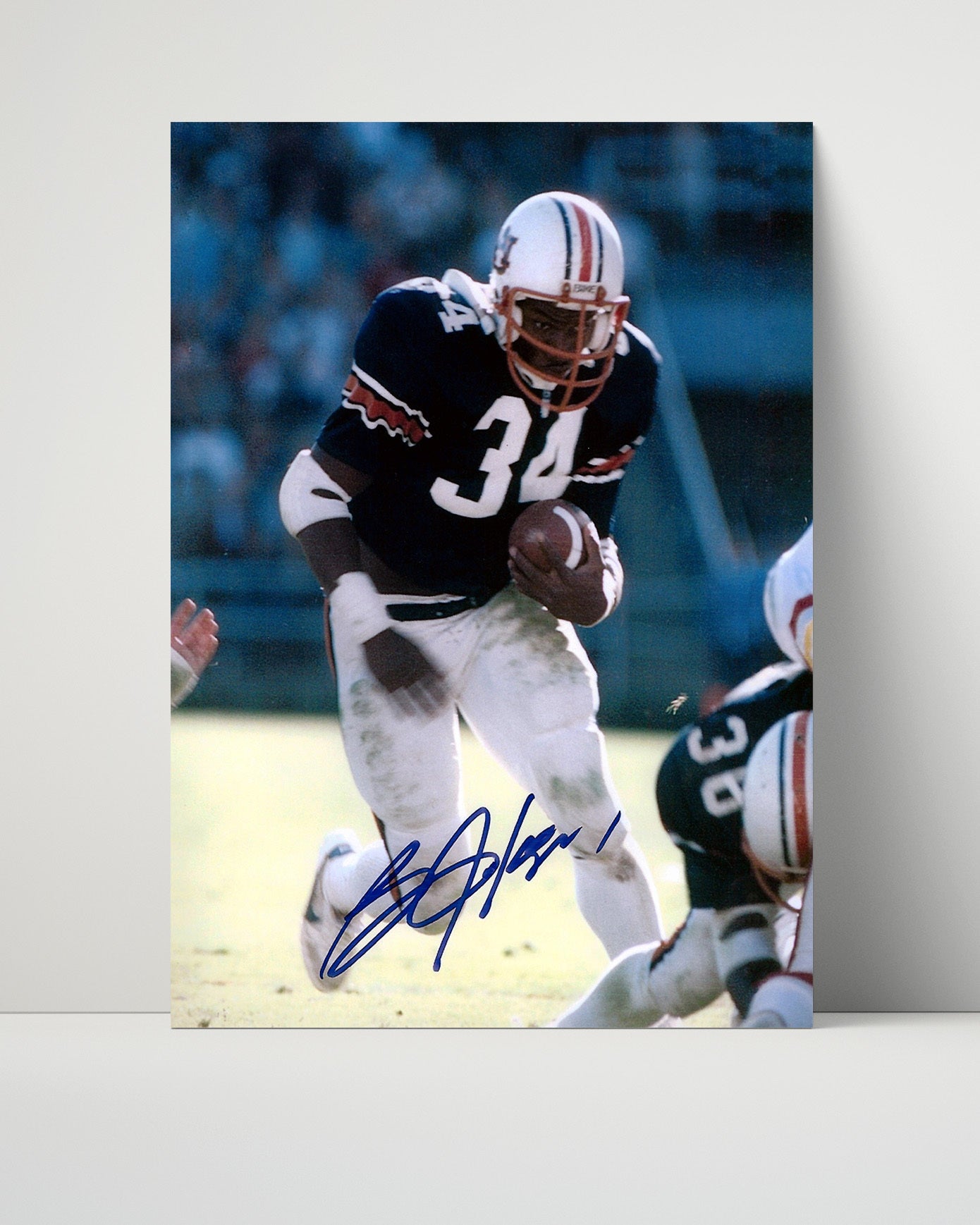 Auburn Autograph Print - Bo Jackson Run - Power Back