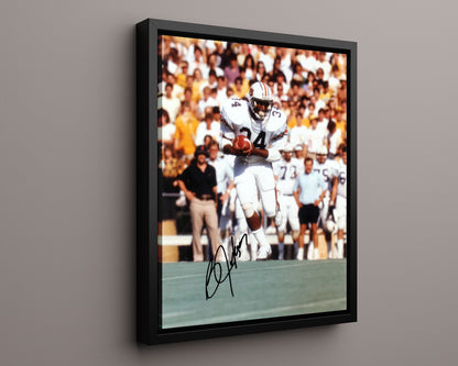 Auburn Autograph Print - Bo Jackson White Jersey - All-Time Great