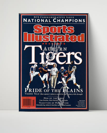 Auburn Autograph SI Print - 2010 BCS Champs - Pride of the Plains