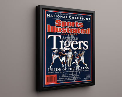 Auburn Autograph SI Print - 2010 BCS Champs - Pride of the Plains