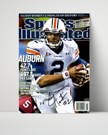 Auburn Autograph SI Print - Cam Newton - Heisman Season