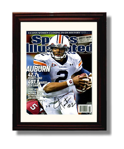 Auburn Autograph SI Print - Cam Newton - Heisman Season