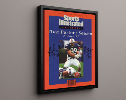 Auburn Autograph SI Print - Stan White - Perfect Season 1993