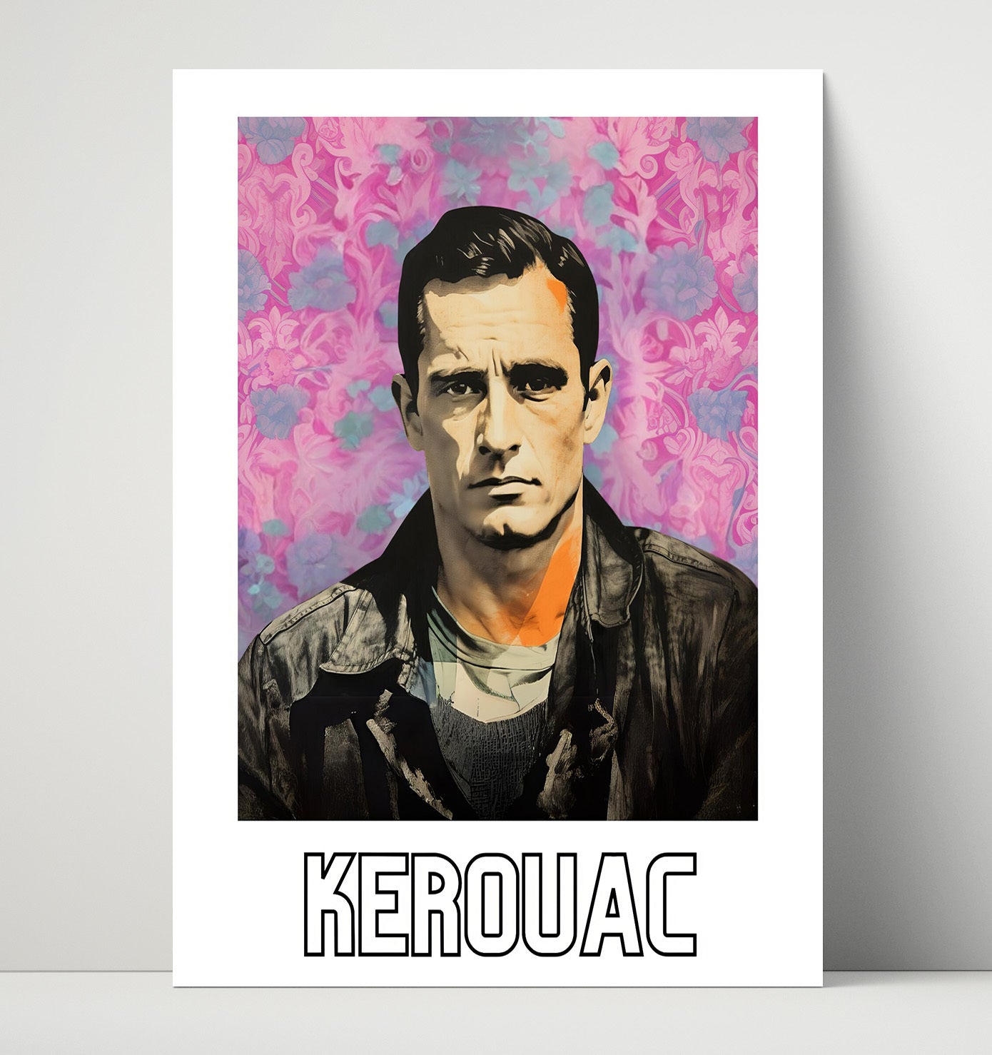 Jack Kerouac 16x20 Unframed Print wall art print – Author Portraits decor