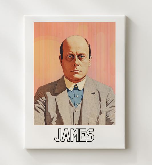 Henry James - Psychological Realism – Canvas Wall Art