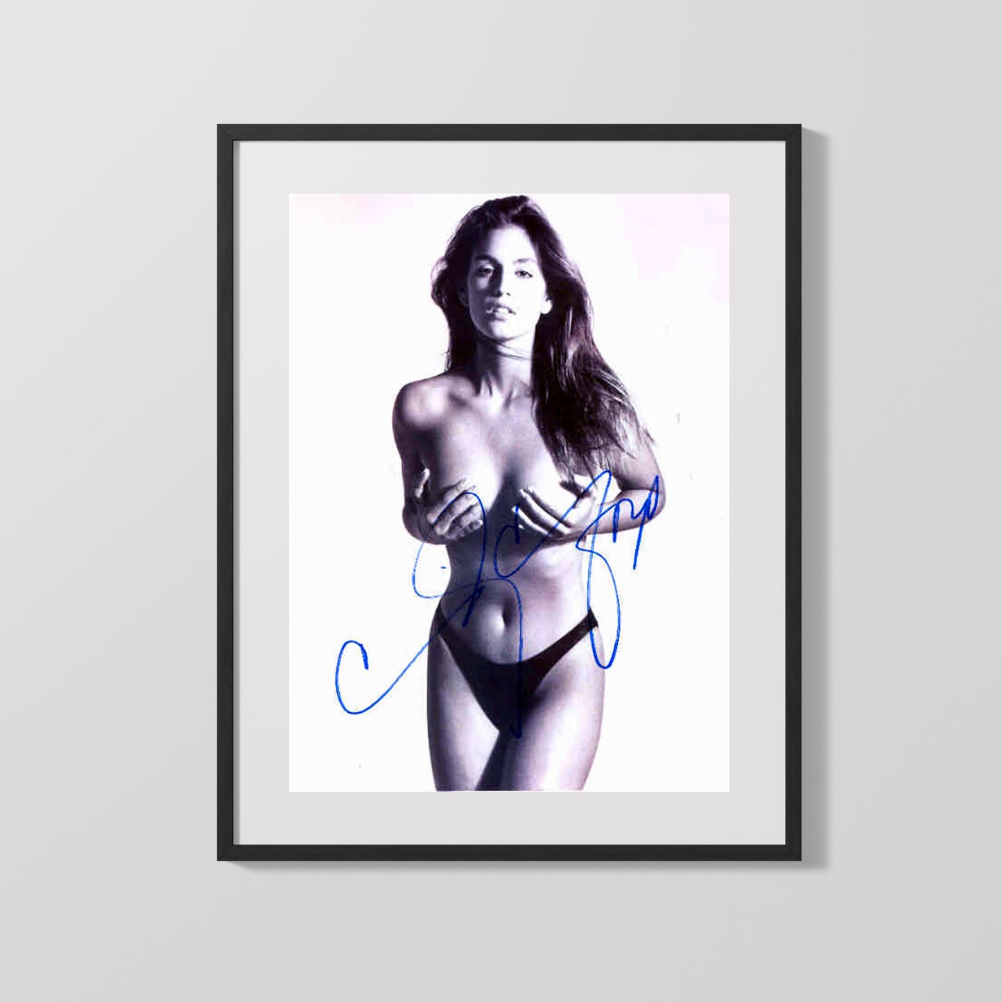 Autograph Print - Cindy Crawford - Timeless Icon