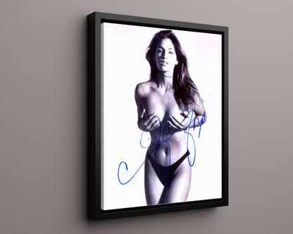 Autograph Print - Cindy Crawford - Timeless Icon
