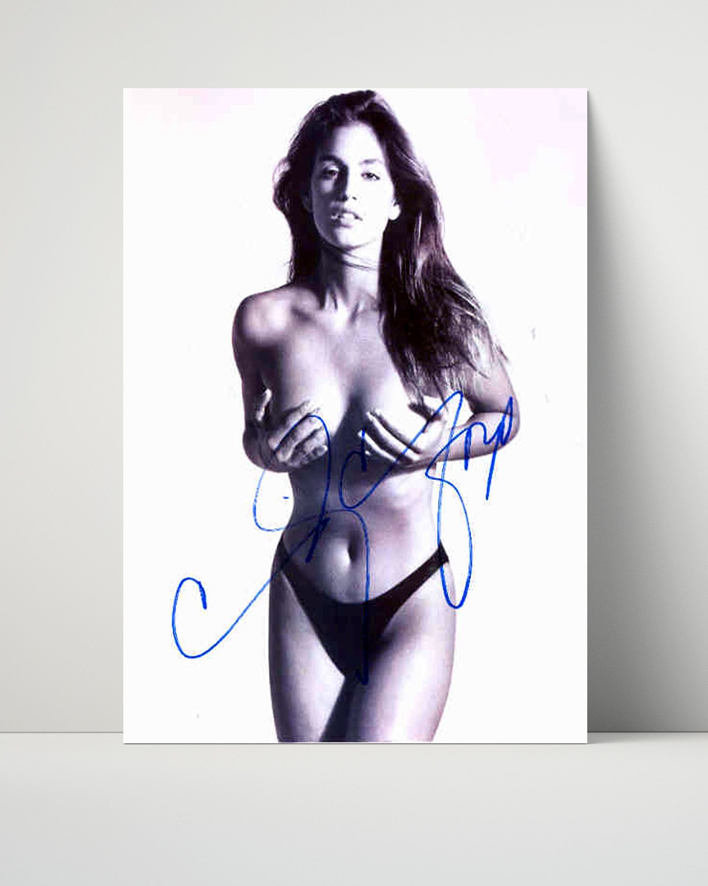 Autograph Print - Cindy Crawford - Timeless Icon