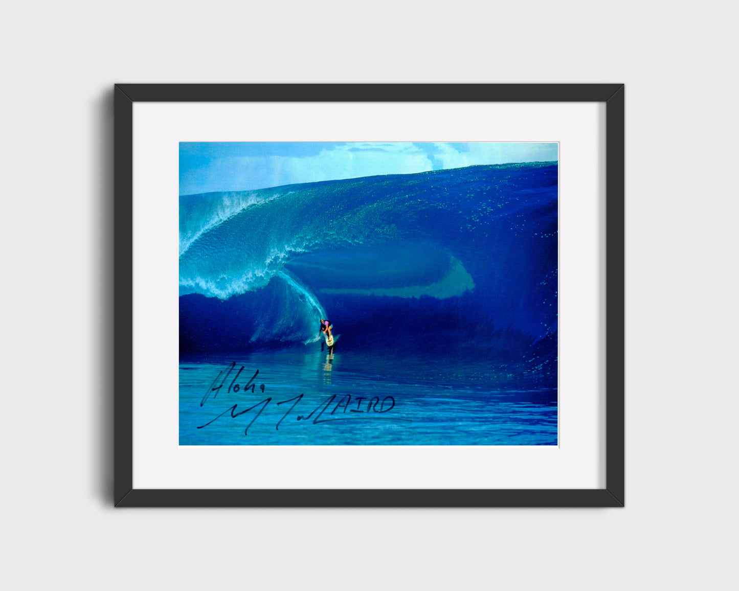 Autograph Print - Laird Hamilton - Wave Master
