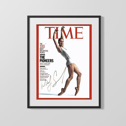 Autograph Print - Misty Copeland - Time Pioneer