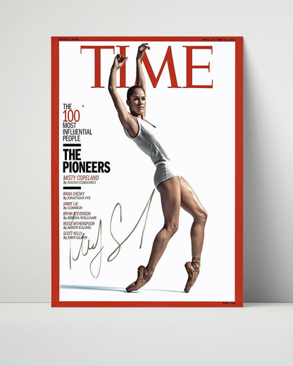 Autograph Print - Misty Copeland - Time Pioneer