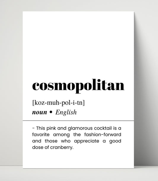 Cosmopolitan - Fashionable Favorite - 16x20 Unframed Print