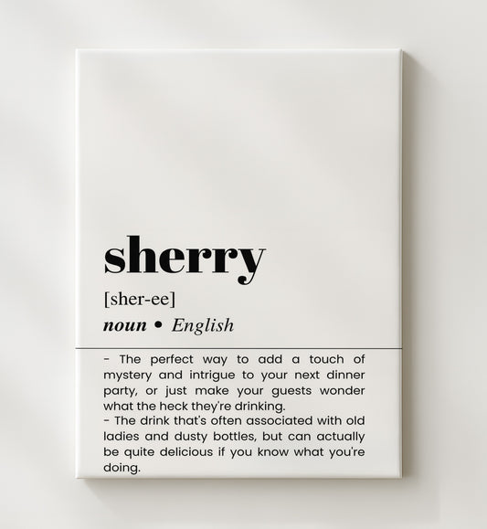 Sherry - Dinner Party Mystery - 20x24 Canvas