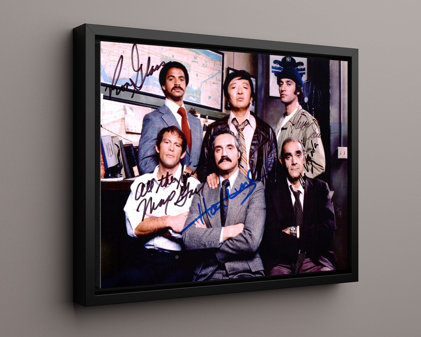 Barney Miller - Cast Group - Autograph Show Portrait