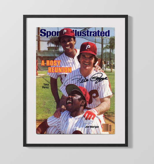 1983 SI Cover Philadelphia Legends Rosy Reunion 8x10 Canvas baseball wall art
