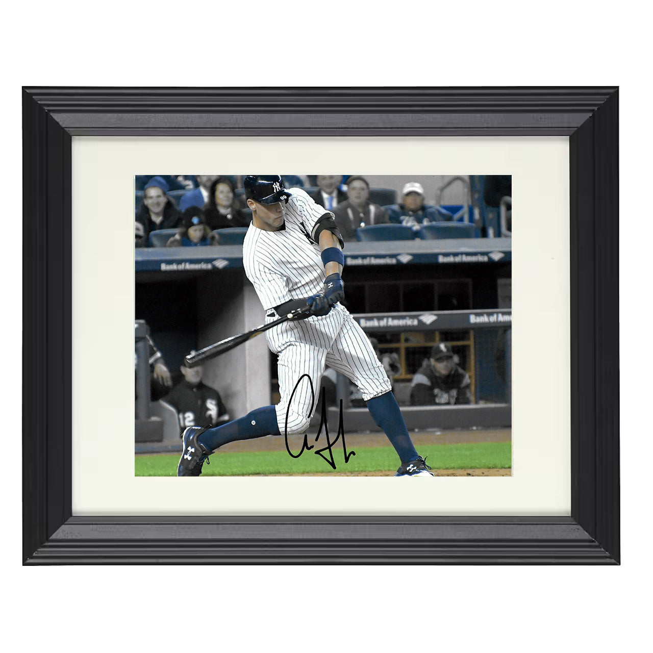 Aaron Judge - Bronx Bomber Power Era 8x10 black beveled framed baseball wall art