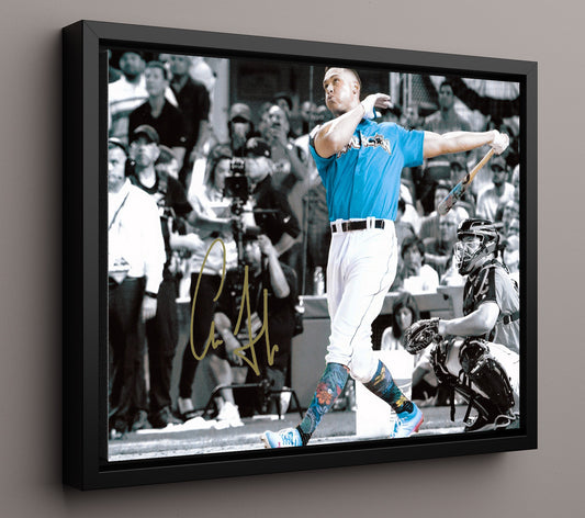 Aaron Judge - Home Run Derby 8x10 Framed Canvas baseball wall art