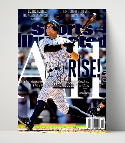 Aaron Judge – New York All Rise 05/15/2017 SI - Baseball Wall Art