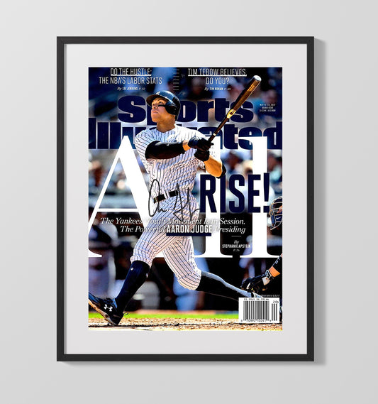 Aaron Judge - New York All Rise SI Cover 2017 8x10 Canvas baseball wall art