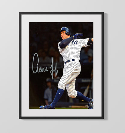 Aaron Judge - New York power swing 8x10 Canvas baseball wall art