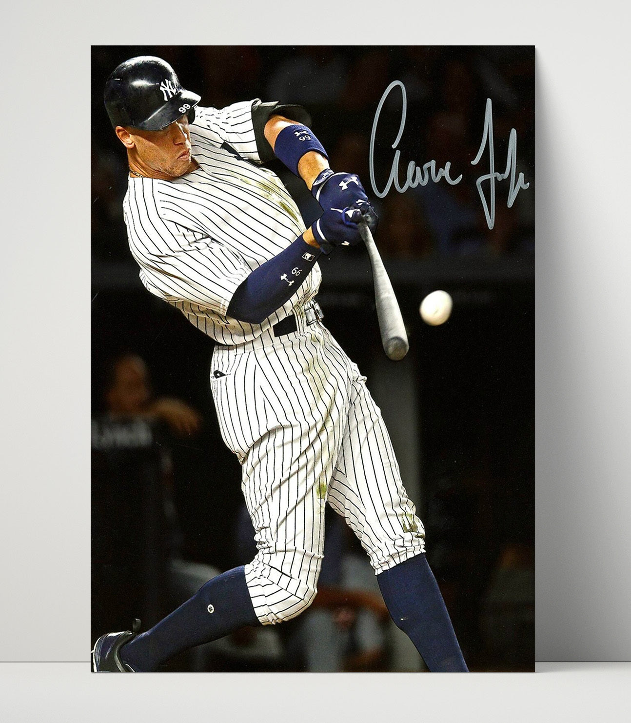 Aaron Judge - New York power swing 2017 Baseball Wall Art 16x20 Unframed Print wall art print – Baseball Wall Art decor