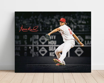 Aaron Nola – Phillies Ace - Baseball Wall Art