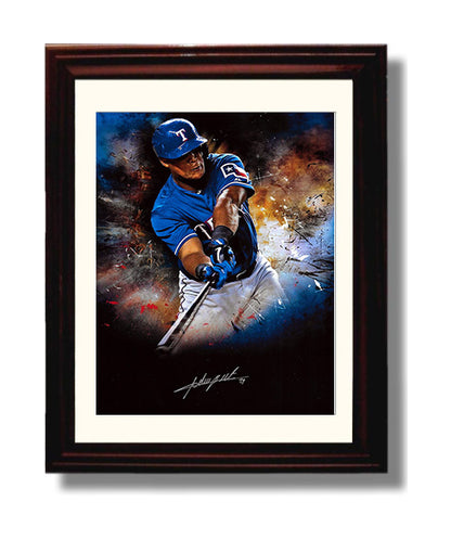 Adrian Beltre - follow-through batting pose 8x10 Unframed Print baseball wall art