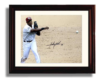 Adrian Gonzalez - back-angle Power Swing 8x10 Unframed Print baseball wall art