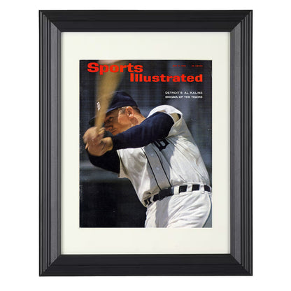 Al Kaline - SI Cover 8x10 Beveled Frame baseball wall art