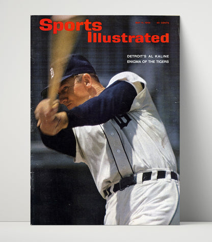 Al Kaline – Tigers Stalk a Pennant – 06/05/1967 SI - Baseball Wall Art