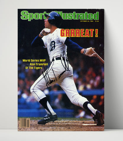 Alan Trammell – Series MVP Swing 10/22/1984 SI - Baseball Wall Art