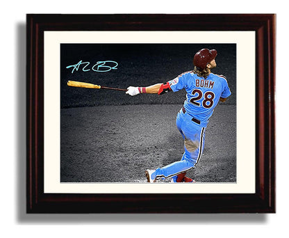 Alec Bohm - Phillies Power Swing 8x10 Unframed Print baseball wall art