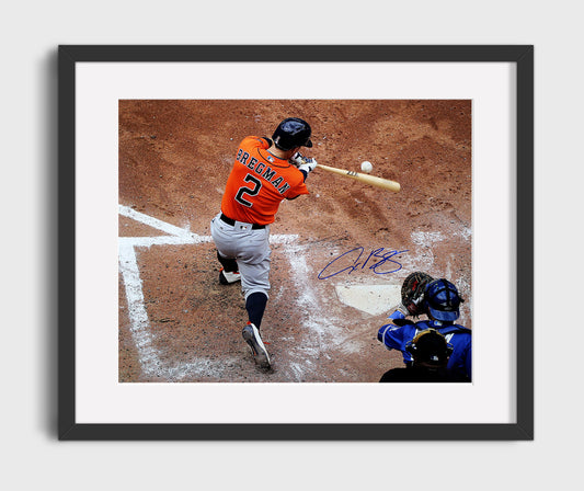 Alex Bregman - Astros Power Swing 8x10 Canvas baseball wall art