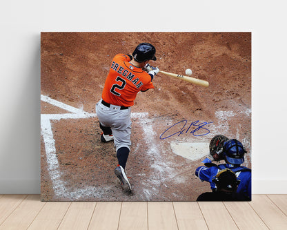 Alex Bregman – Astros Impact Swing - Baseball Wall Art