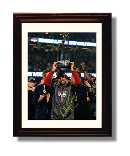 Alex Cora - Series championship celebration 2018 8x10 Unframed Print baseball wall art