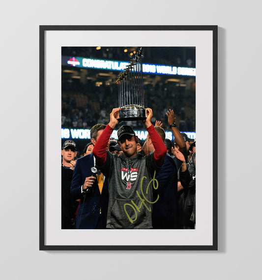 Alex Cora - Series championship celebration 2018 8x10 Canvas baseball wall art