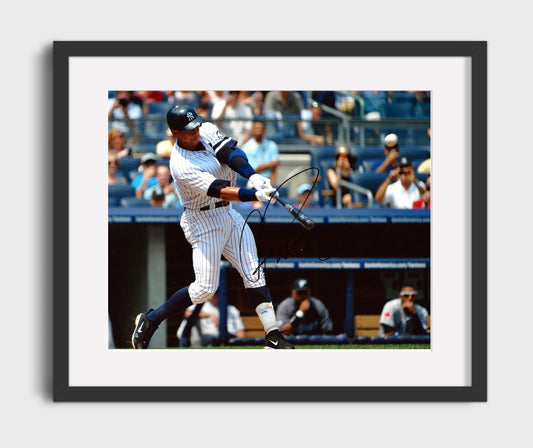 Alex Rodriguez - Bat Contact close-up 8x10 Canvas baseball wall art