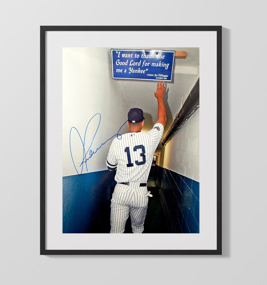 Alex Rodriguez - Yankee Stadium Tunnel Tribute 8x10 Canvas baseball wall art