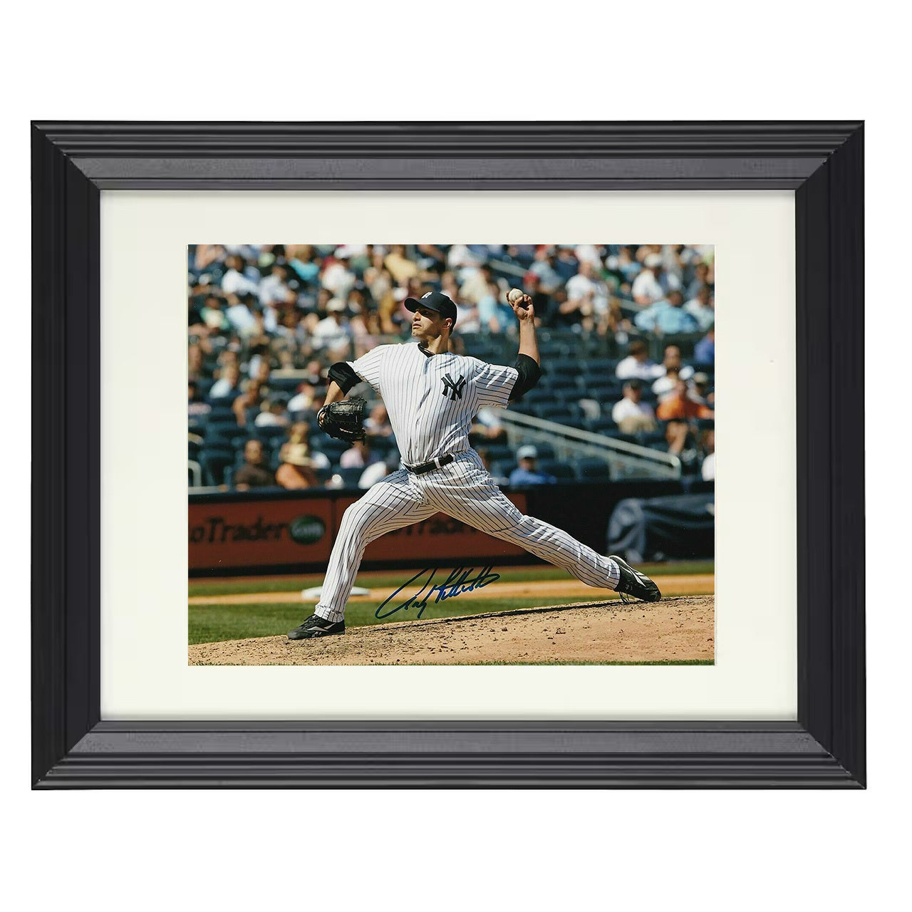 Andy Pettitte - Yankees Series Ace Era 8x10 black beveled framed baseball wall art