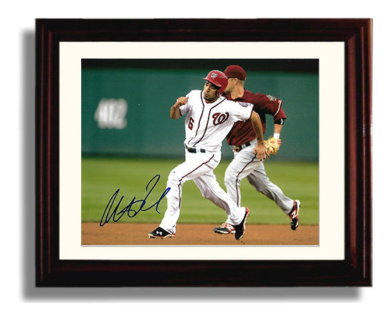 Anthony Rendon - Nationals Baserunning Era Baseball Wall Art 8x10 Beveled Frame wall art print – Baseball Wall Art decor